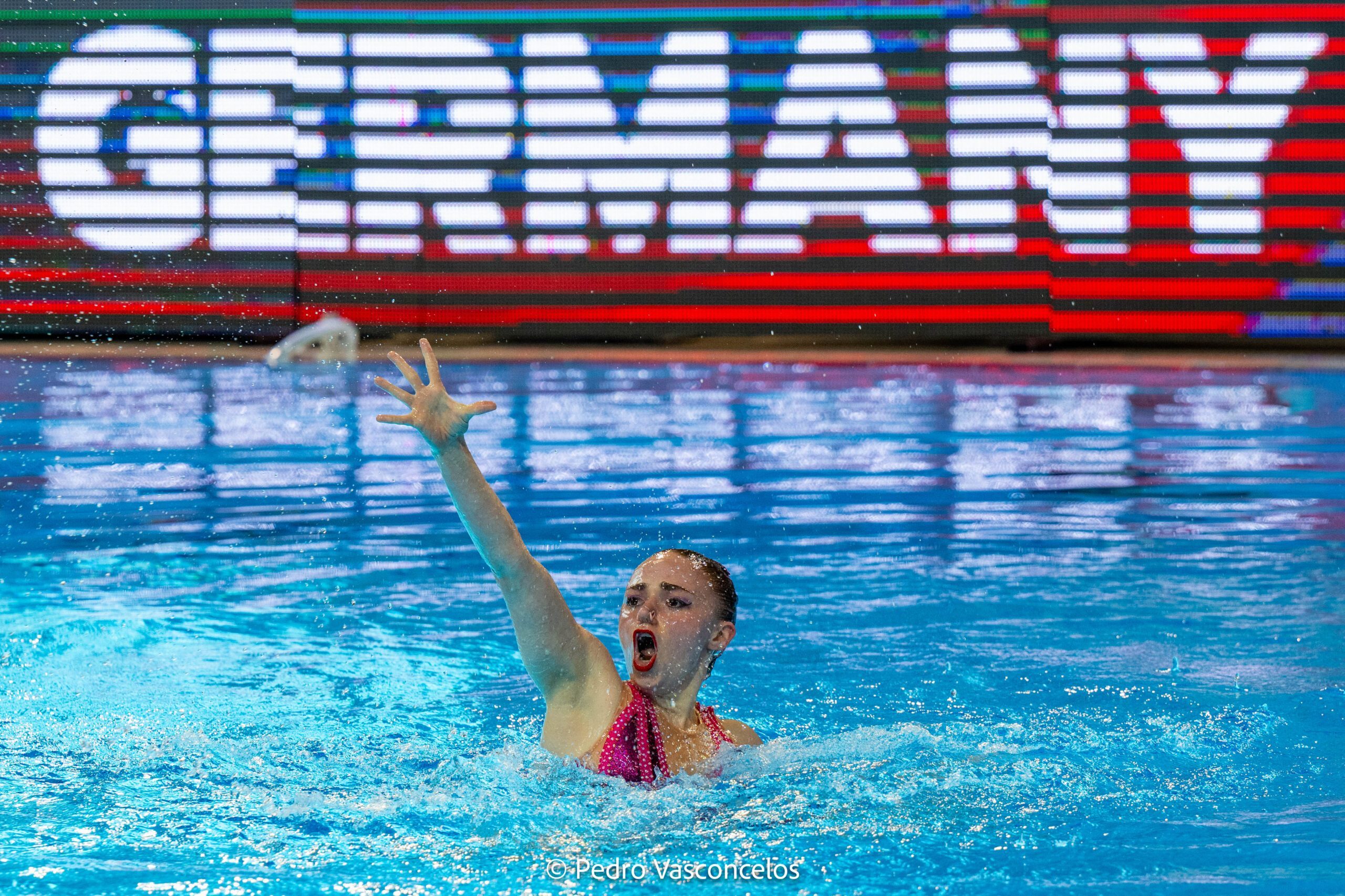 Klara Bleyer bei der JEM 2023 in Portugal