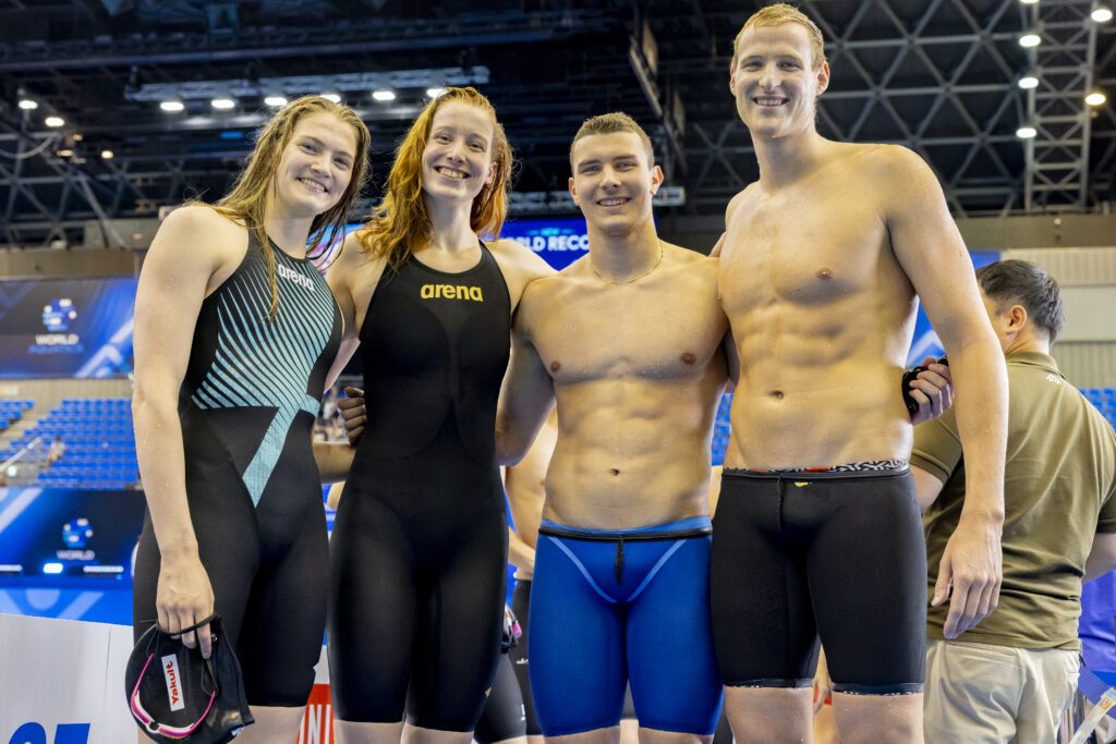 Dank Nina Holt, Nele Schulze, Rafael Miroslaw und Peter Varjasi schnitten auch die deutschen Staffeln gut ab im Jahr 2024