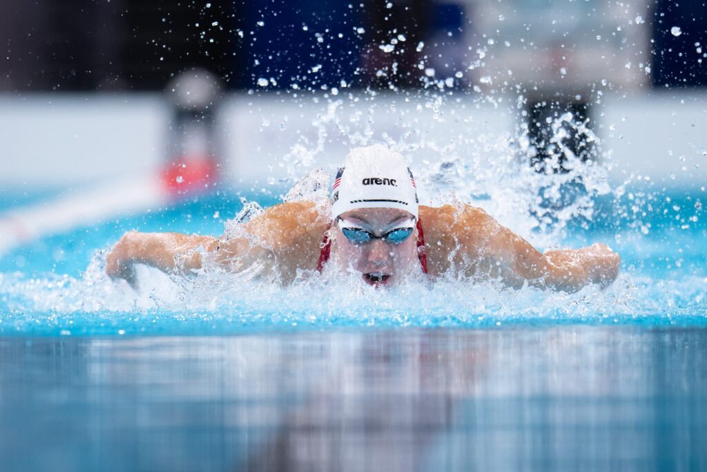 Gretchen Walsh schmettert in Budapest einen Weltrekord nach dem anderen.