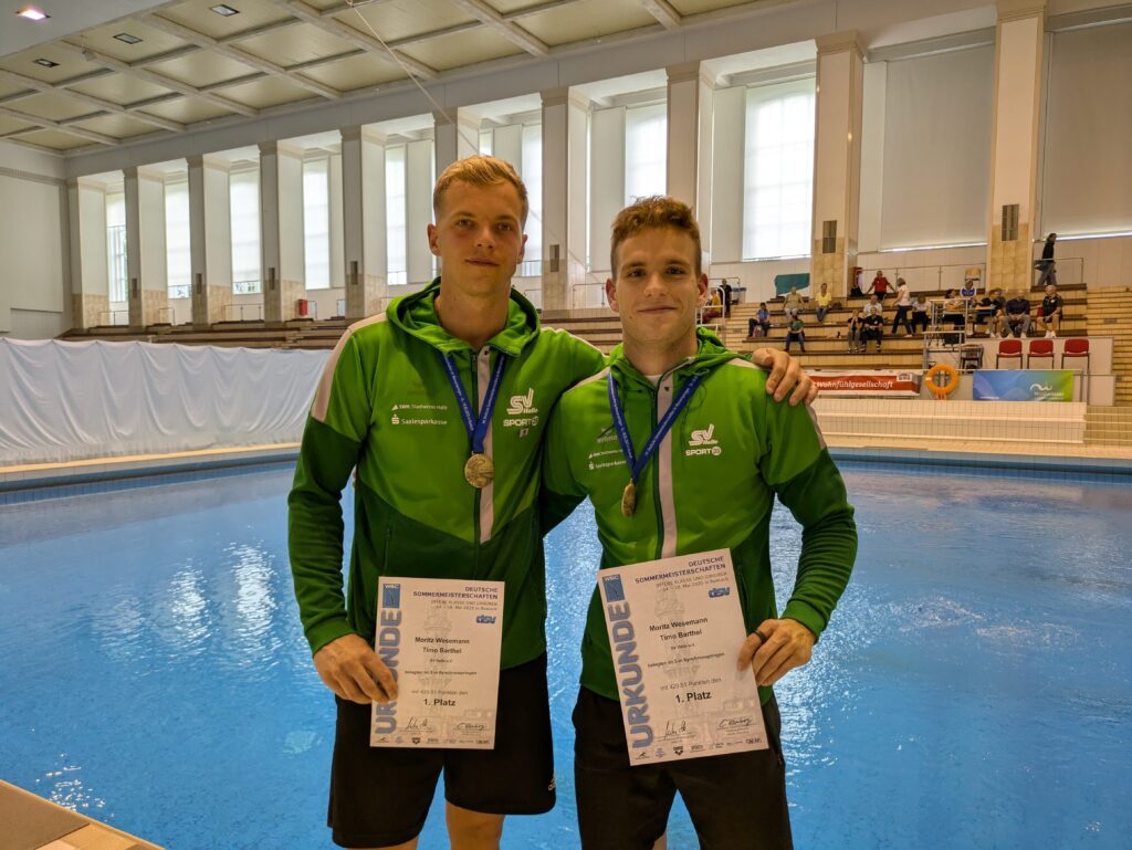 Moritz Wesemann und Timo Barthel