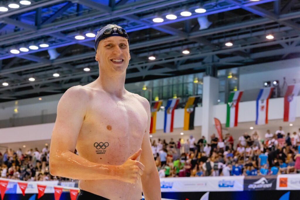 Erst Weltrekord, dann drei deutsche Meistertitel: Olympiasieger Lukas Märtens ist im Frühjahr schon wieder in Hochform