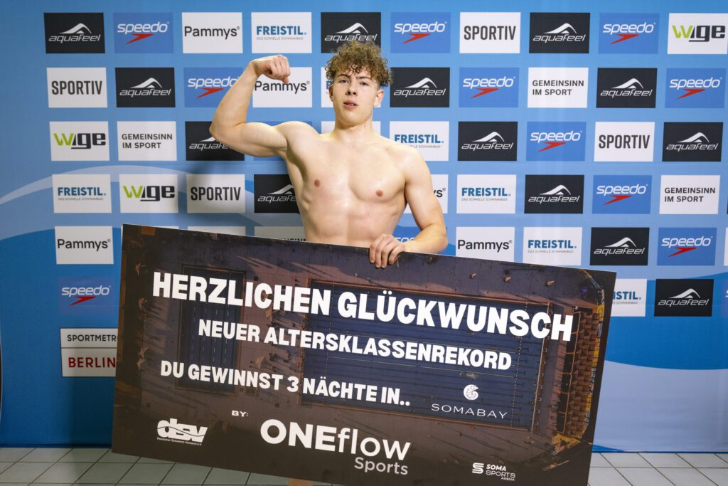 Auf nach Ägypten: Nach seinem Jahrgangsrekord erhielt Fabian Mager einen Reisegutschein von One Flow