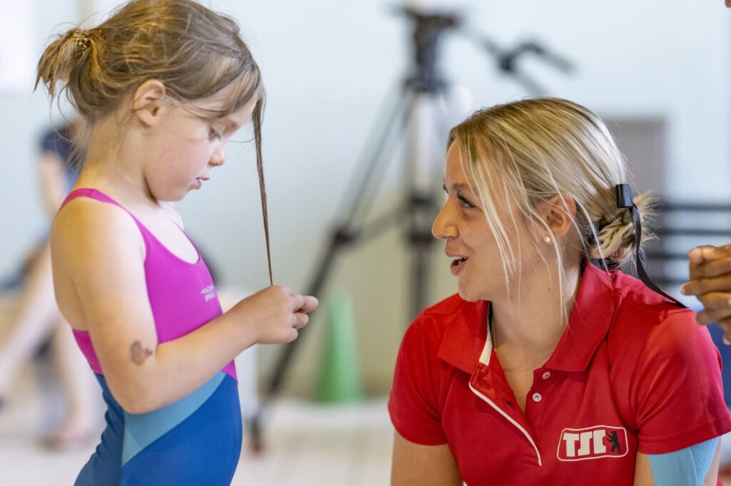 Empathische Trainerinnen nahmen die Schwimmprüfungen ab