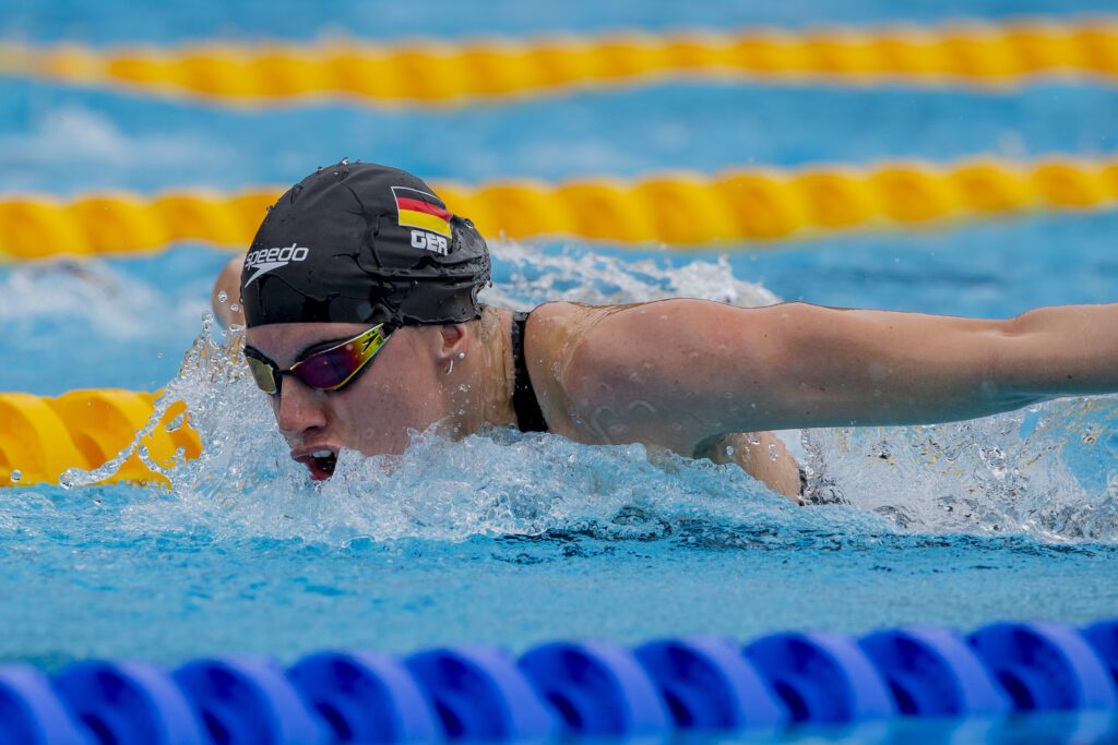 Yara Fay Riefstahl trägt die deutschen Hoffnungen im Schmetterlingsschwimmen