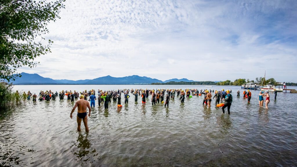Das Bergpanorama ist beim Alpen Open Water Cup immer inklusive