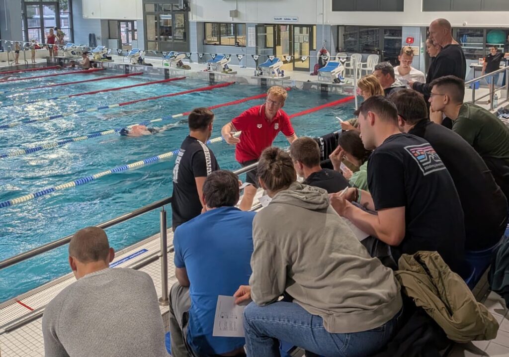 Hospitation beim Training von Bernd Berkhahns Topleuten mit den Olympiastars