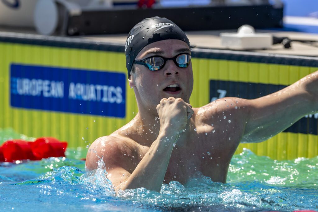 Jeremias Pock kann sich beim Weltcup über viele Bestzeiten freuen