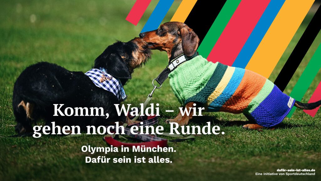 Eines der Plakatmotive, das um Ja-Stimmen beim Münchner Referendum wirbt