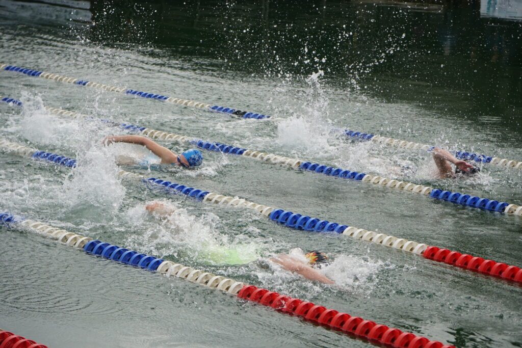 Eischwimmer bei den Burghausen Open