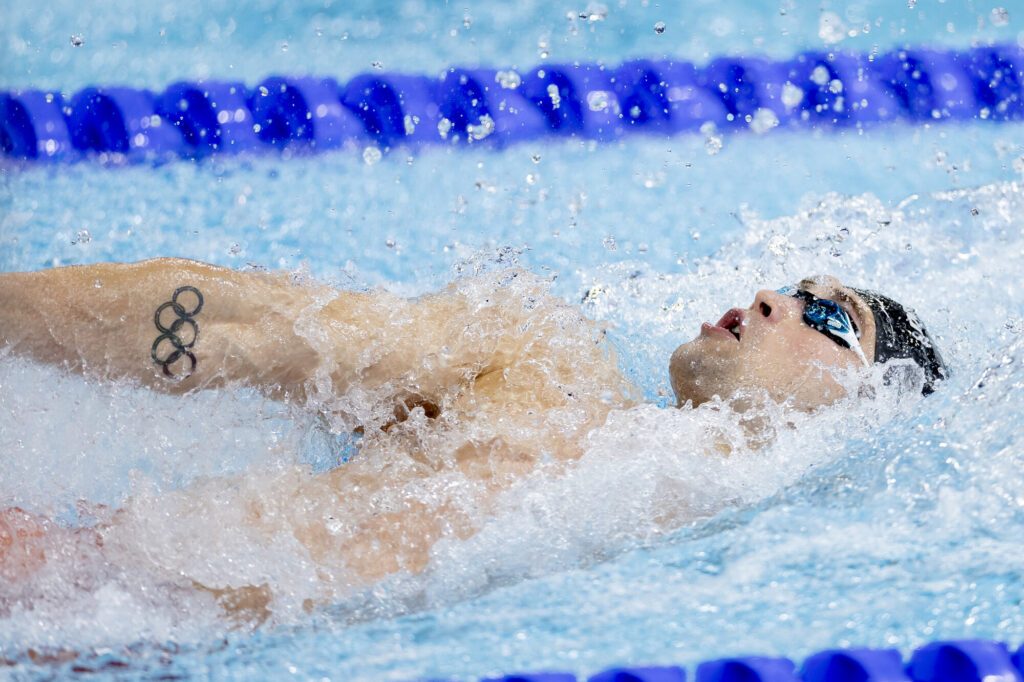 Das Olympiatattoo trug Ole Braunschweig schon in Paris 2024, vier Jahre später will er noch einmal zu den Spielen