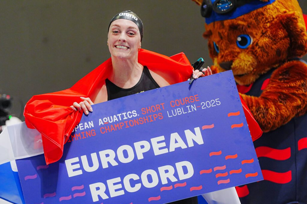 Marrit Steenbergen (NED) kassiert bereits vier Mal den Bonus für Europarekorde