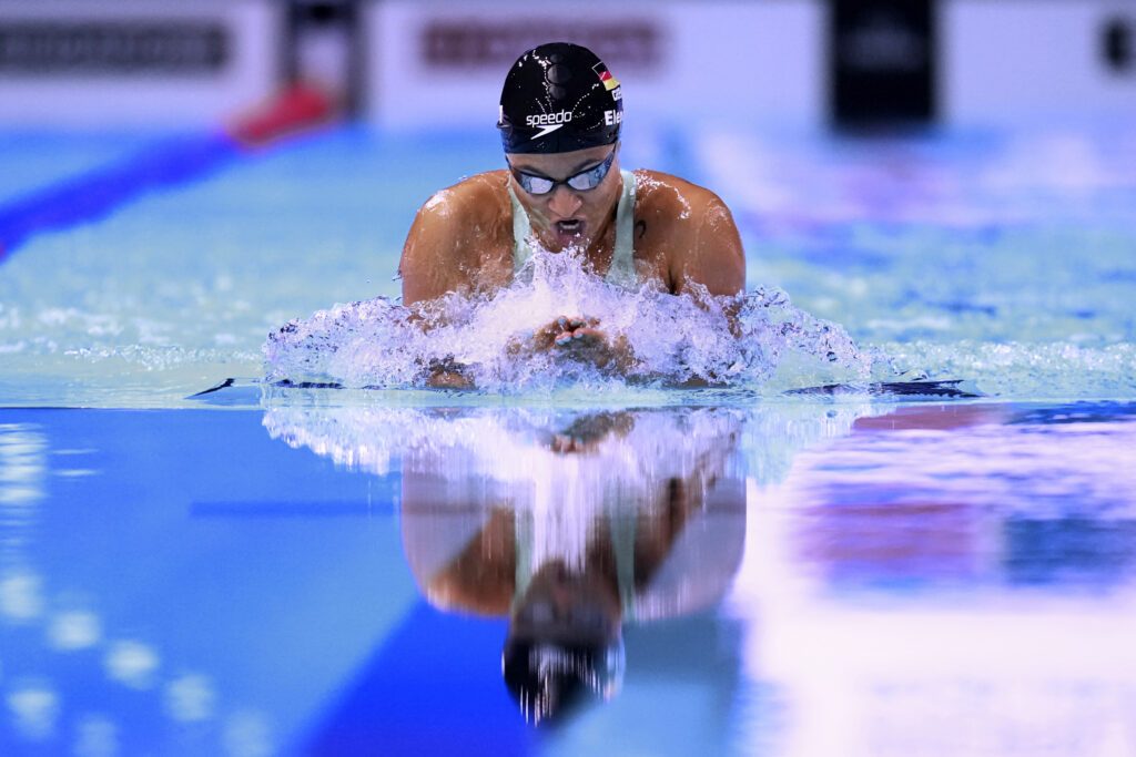 Welt- und Europameisterin Anna Elendt ist bei der DMS für ihren Verein SG Frankfurt im Einsatz