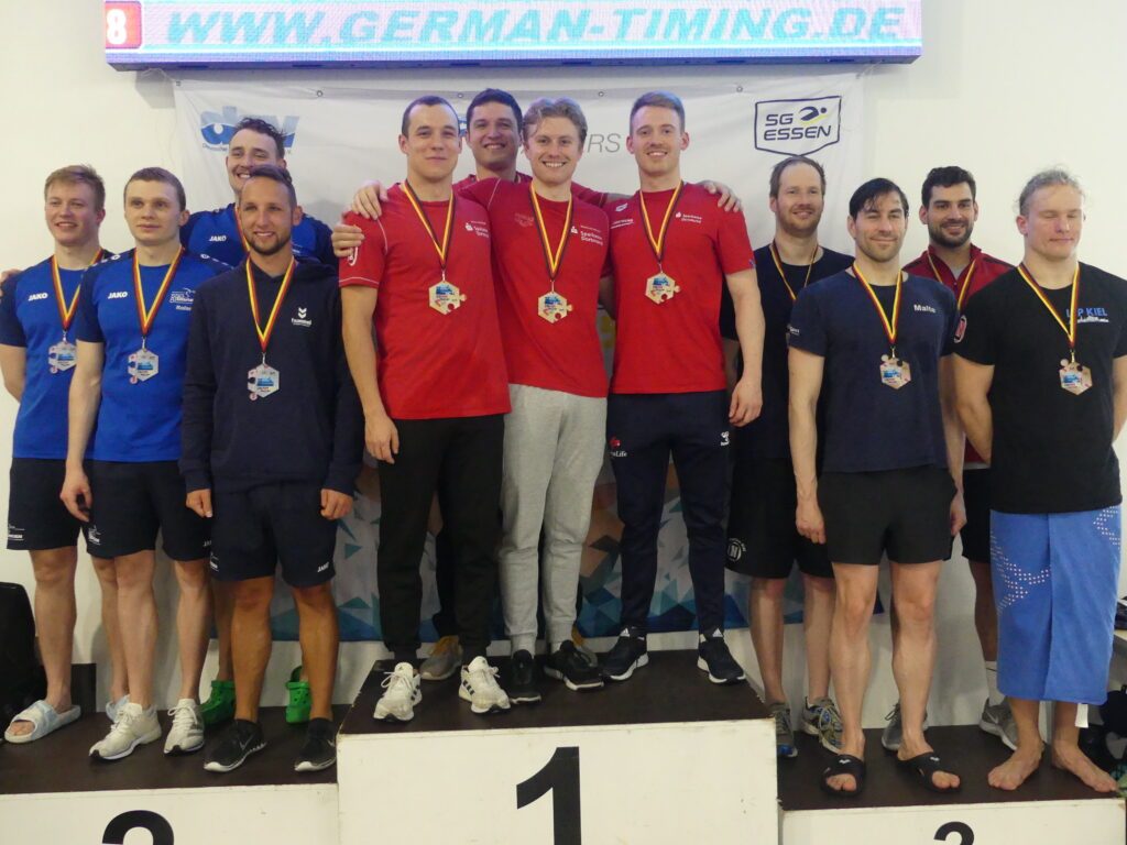 Auch in den Staffeln gab es viele deutsche Rekorde zu feiern