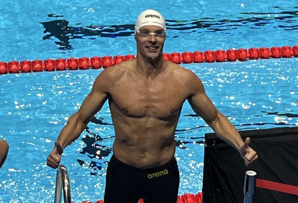 Nach fünf WM-Siegen in Singapur stellte Frank Gruner nun fünf Kurzbahn-Weltrekorde auf