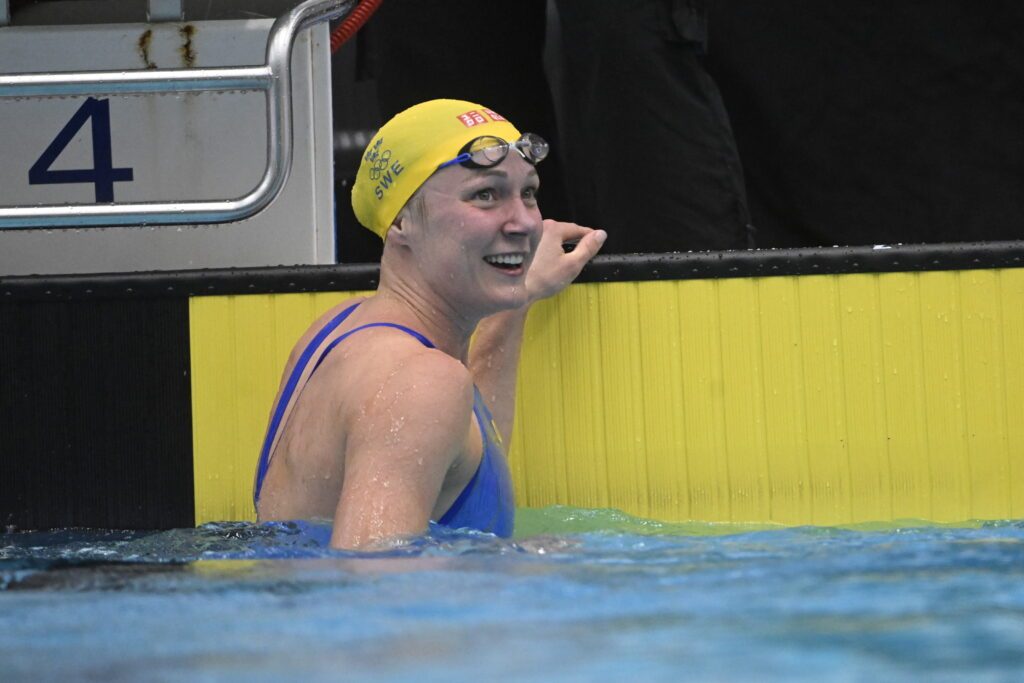Nach ihren Olympiasiegen in Paris über 50m und 100m Freistil legte Sarah Sjöström eine Pause ein, nun trainiert sie fürs Comeback