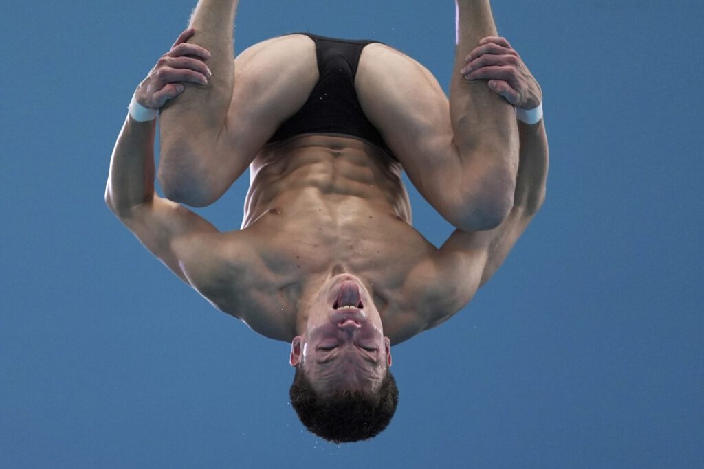 Der Rostocker Ole Rösler zeigte in der SSE beeindruckende Sprungserien vom 10m-Turm