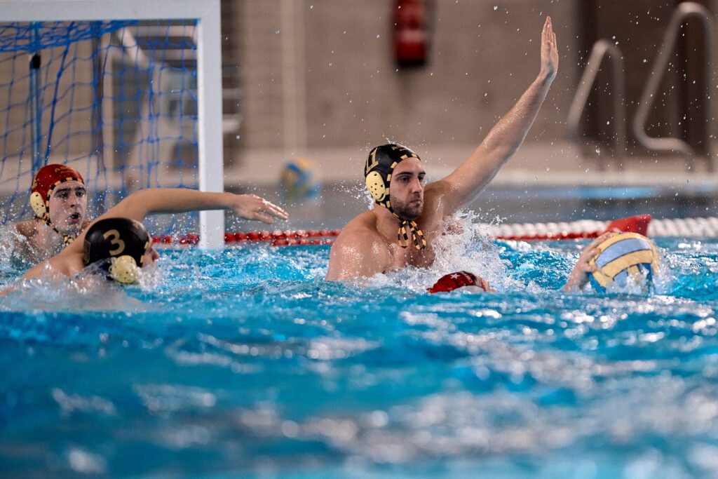 Wasserballer des ASC Duisburg im Bundesliaspiel 2026 gegen den SV Cannstatt