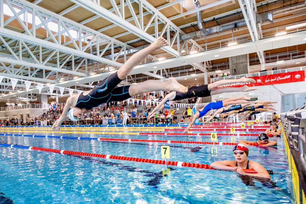 Startsprung bei der DM SMK 2023 in Stuttgart