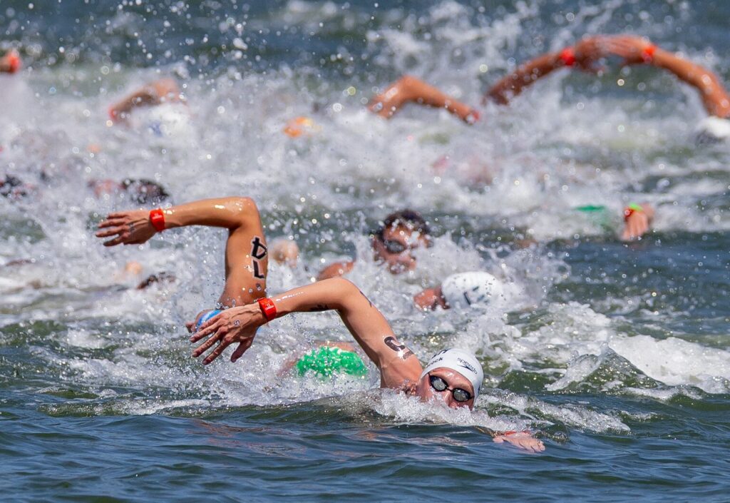 Florian Wellbrock führt das Feld am liebsten an