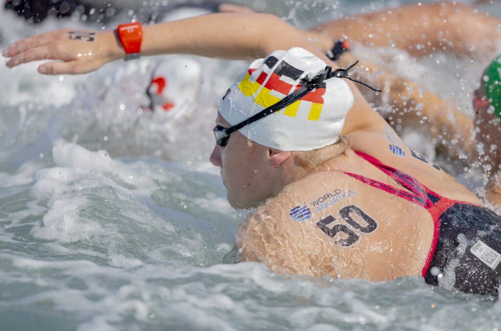 Jeannette Spiwoks gehört zu den Leistungsträgerinnen im deutschen Freiwasserteam