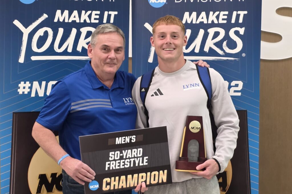 Maurice Grabowski mit seinem Vater Martin