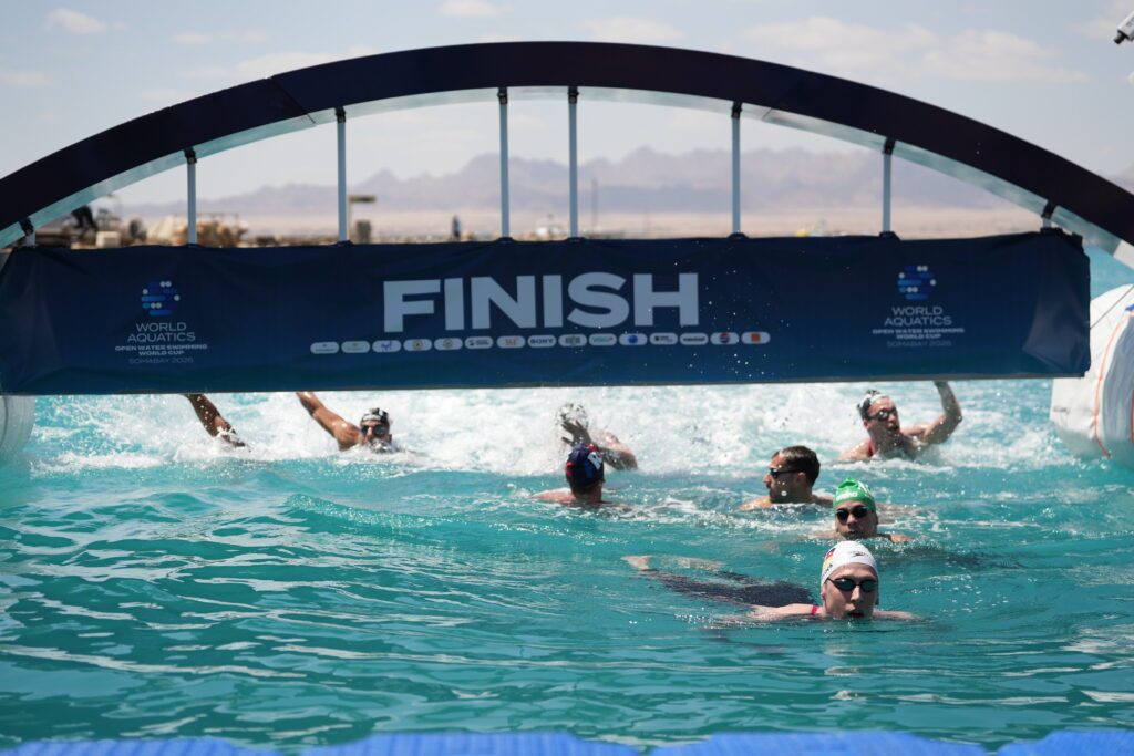 Ob 10km-Rennen oder Staffel: Florian Wellbrock ließ seinen Rivalen keine Chance in Soma Bay