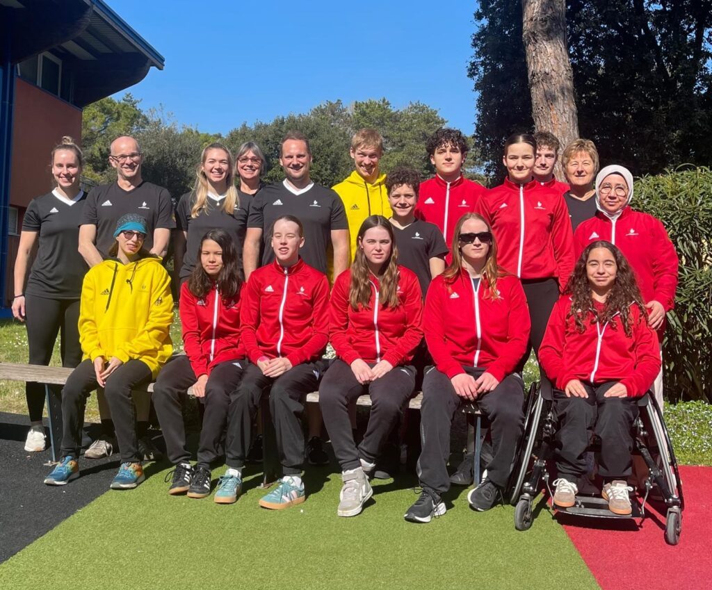 Das deutsche Team bei der zweiten Station der World Series in Italien