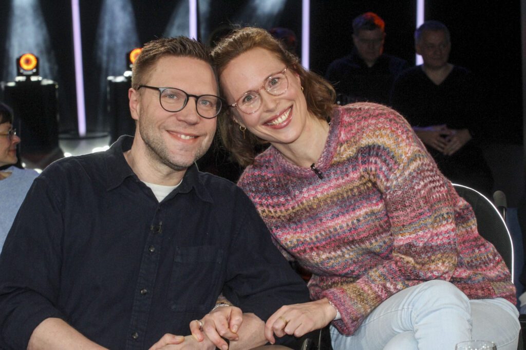 Tanja Scholz mit Ehemann Oliver in der NDR Talkshow