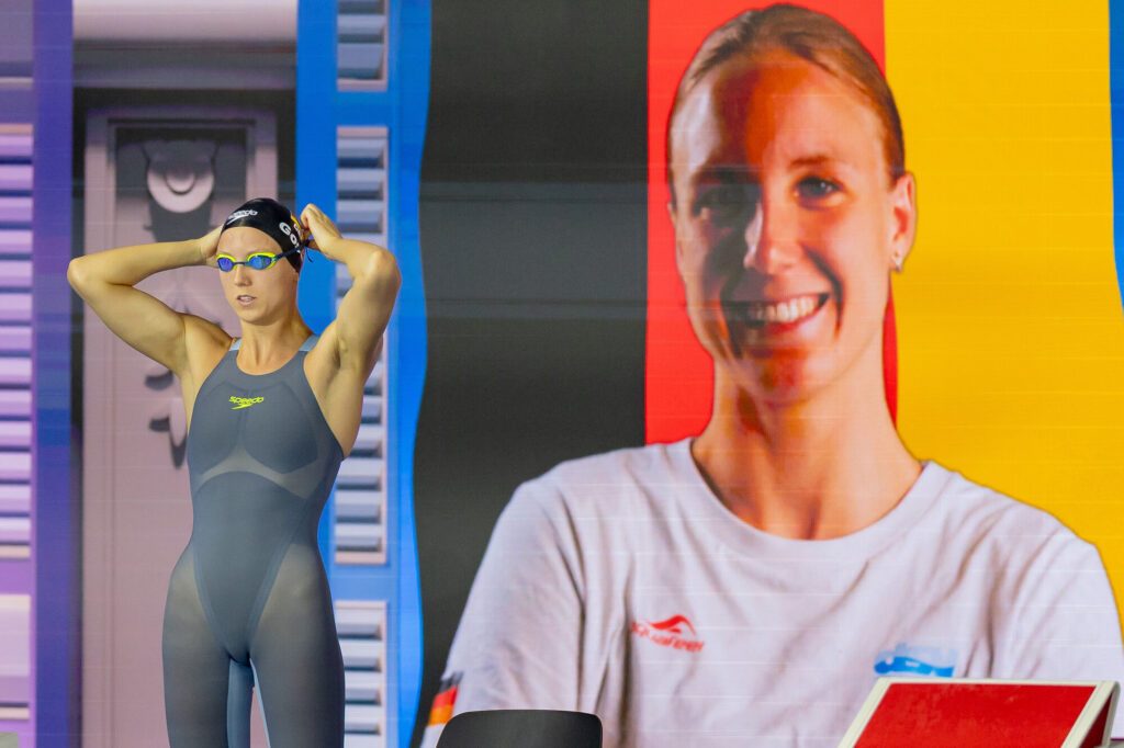 Isabel Gose beim Vorstart