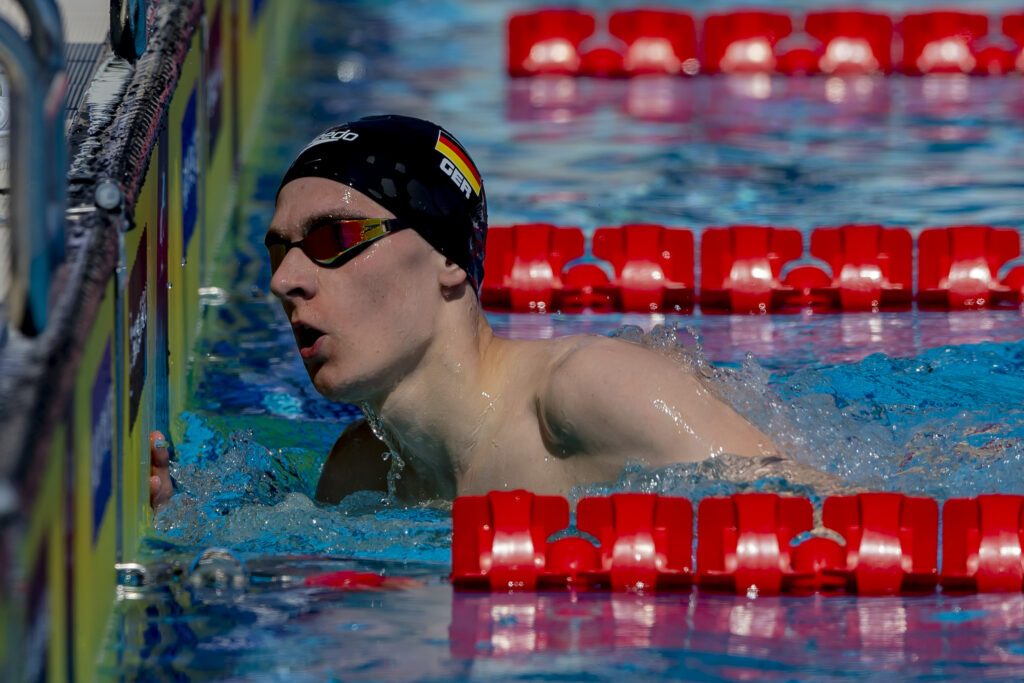 Johannes Liebmann beim Anschlag