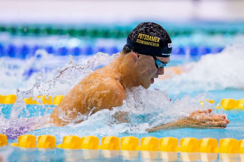 Malte Gräfe beim DM-Vorlauf am Samstag