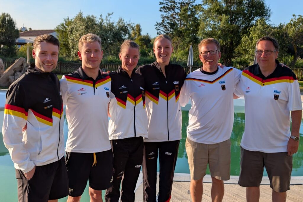 Das kleine DSV-Team konnte sich in Golfo Aranci über ein gutes Abschneiden freuen