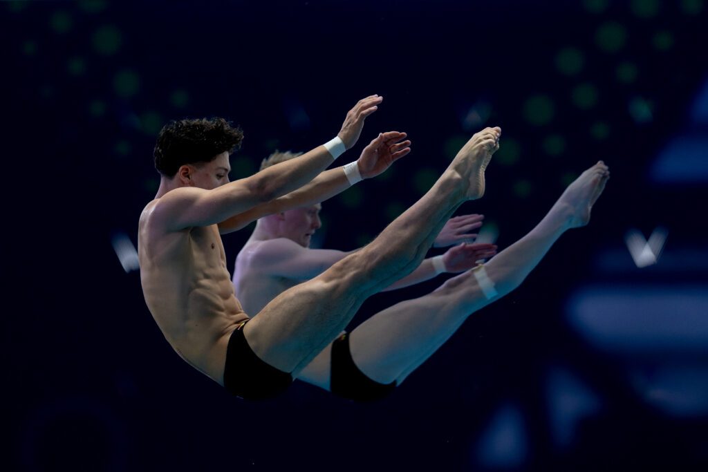 Luis Avila Sanchez und Jaden Eikermann verteidigen ihren Meistertitel vom Turm