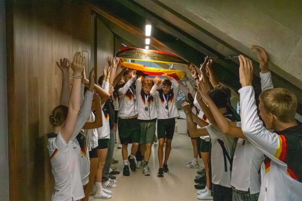 Die Stimmung im DSV-Team war genauso gut wie das Abschneiden insgesamt beim CECJM 2026