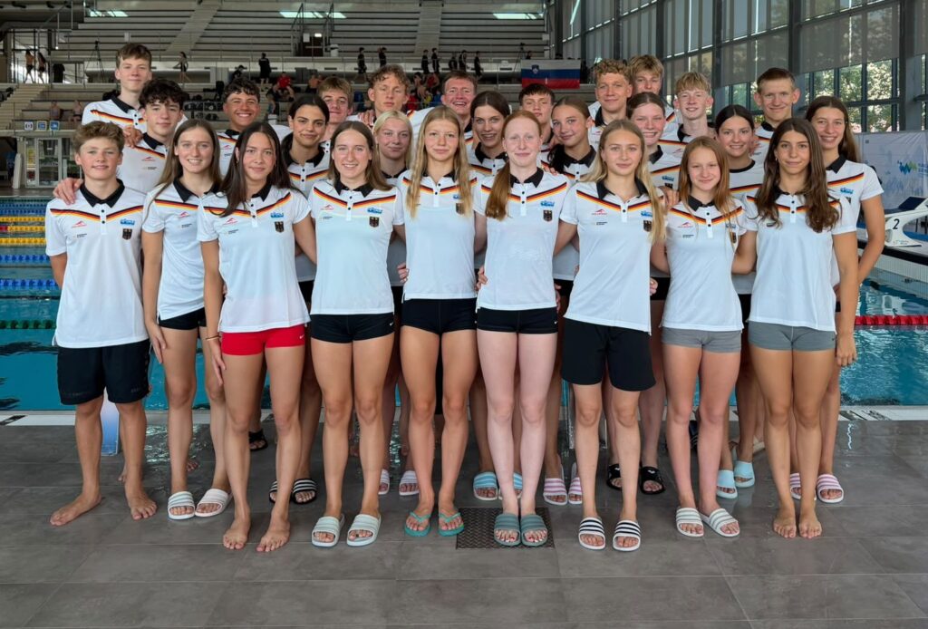Das DSV-Team beim CECJM in Slowenien