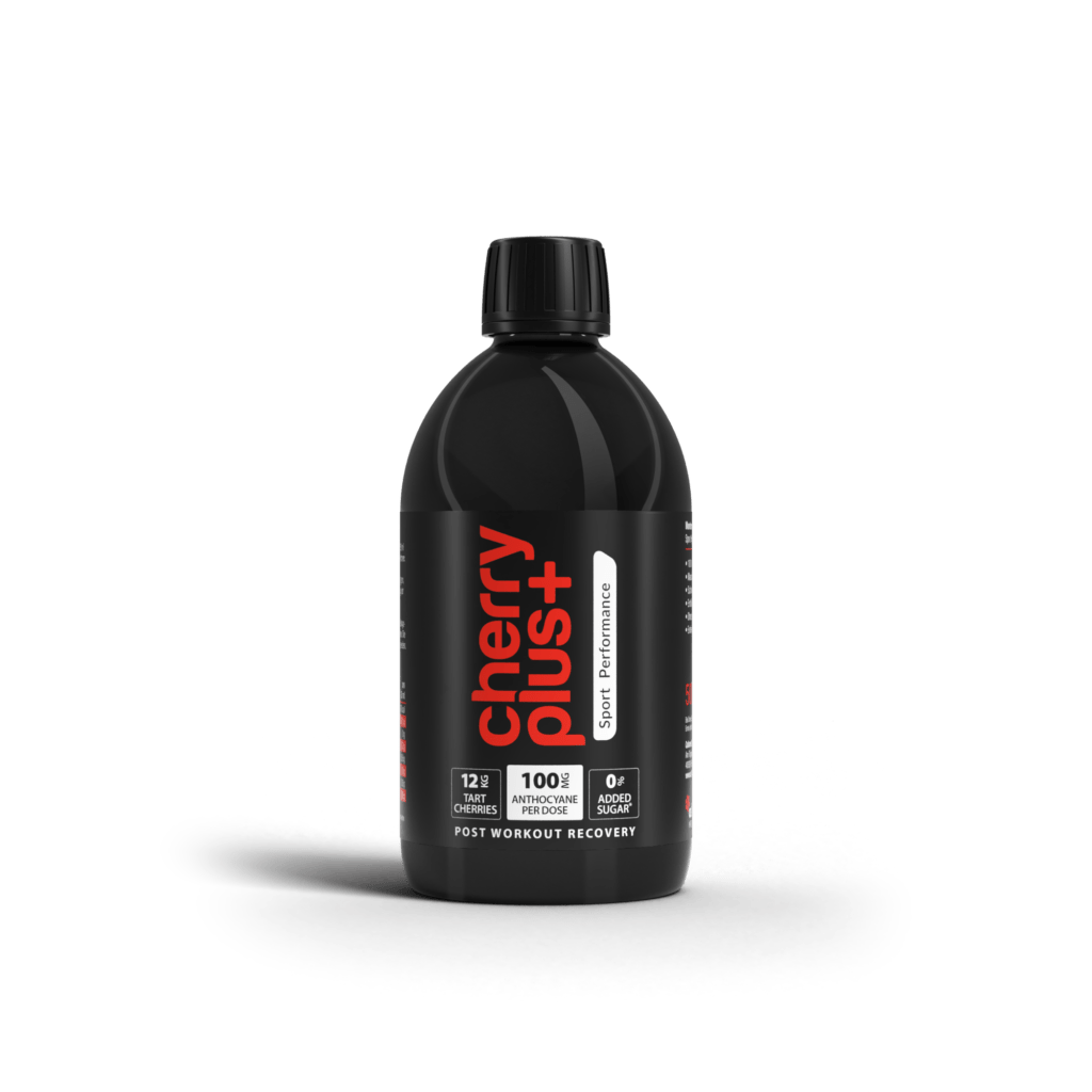 Eine Flasche Cherry Plus der Firma Cellavent