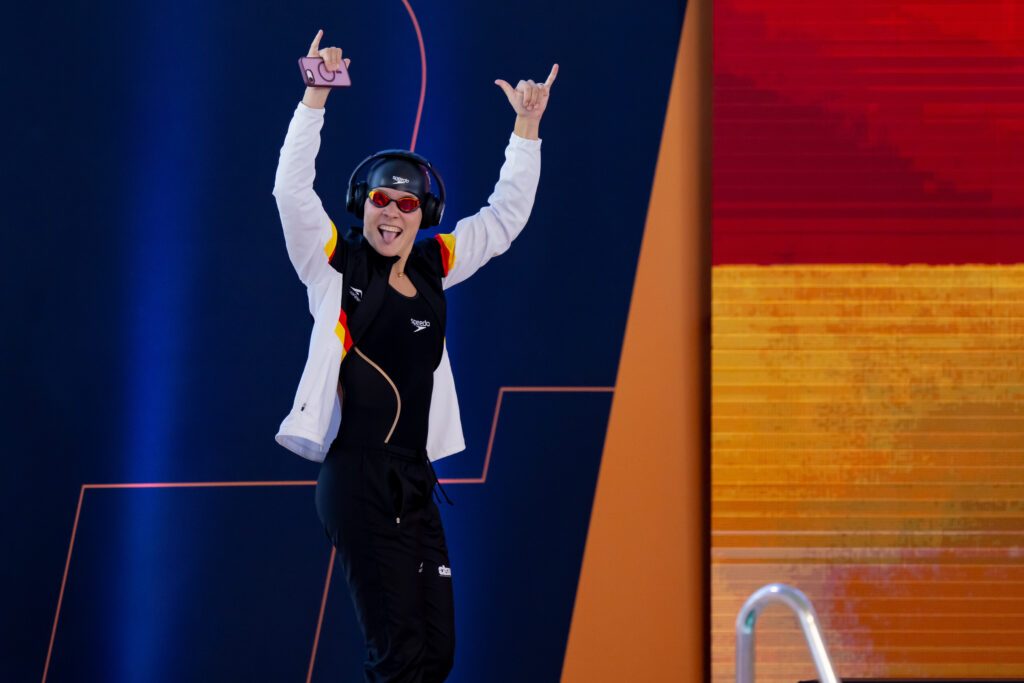 Lara Vandenhirtz hatte sichtlich Spaß an ihren JEM-Starts