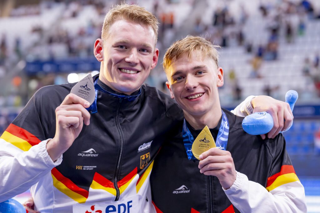 Johannes Liebmann und Sven Schwarz sorgen für einen deutschen Doppelsieg bei der EM in Paris