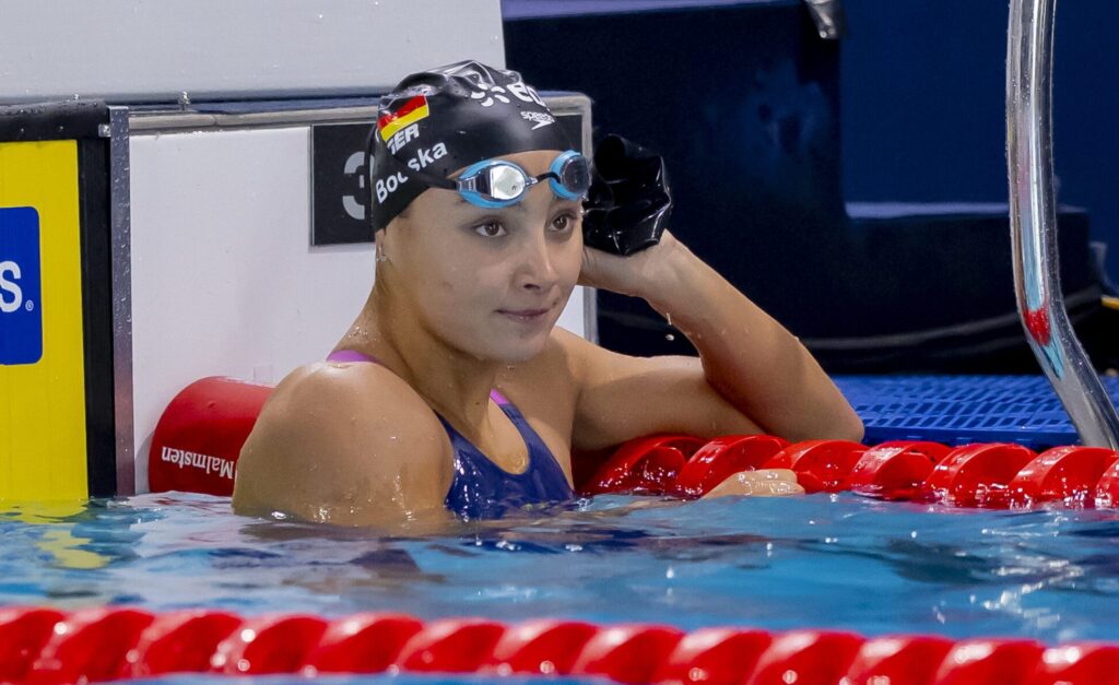 Julianna Bocska konnte sich über zwei neue Bestzeiten über 50m Freistil freuen