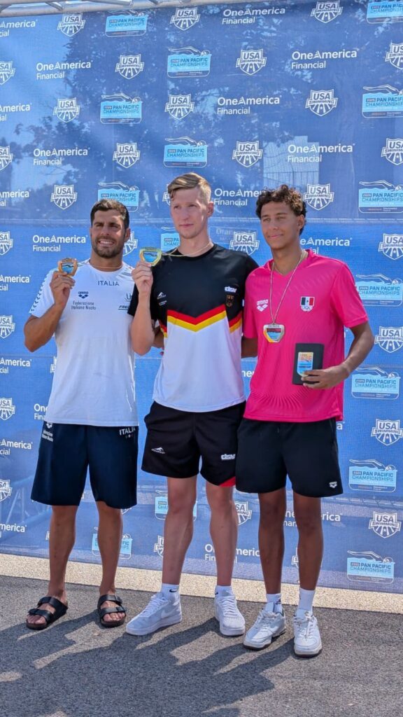 Florian Wellbrock stand in Long Beach wieder ganz oben auf dem Treppchen
