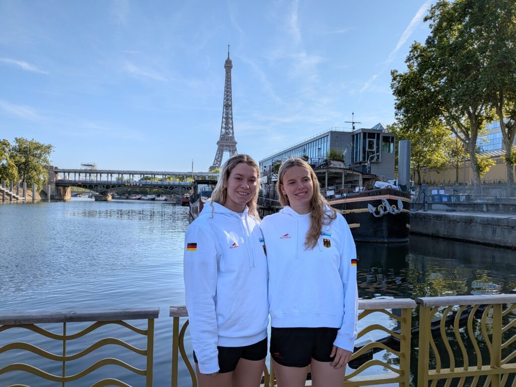 Fabienne Wenske (l.) und Julia Ackermann sind die Küken im EM-team des DSV