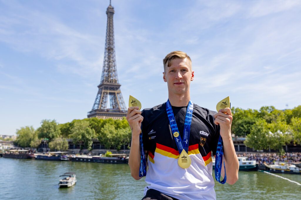 Nach vier WM-Titel nun dreimal EM-Gold: Florian Wellbrock bleibt auch in Paris der dominierende Schwimmer