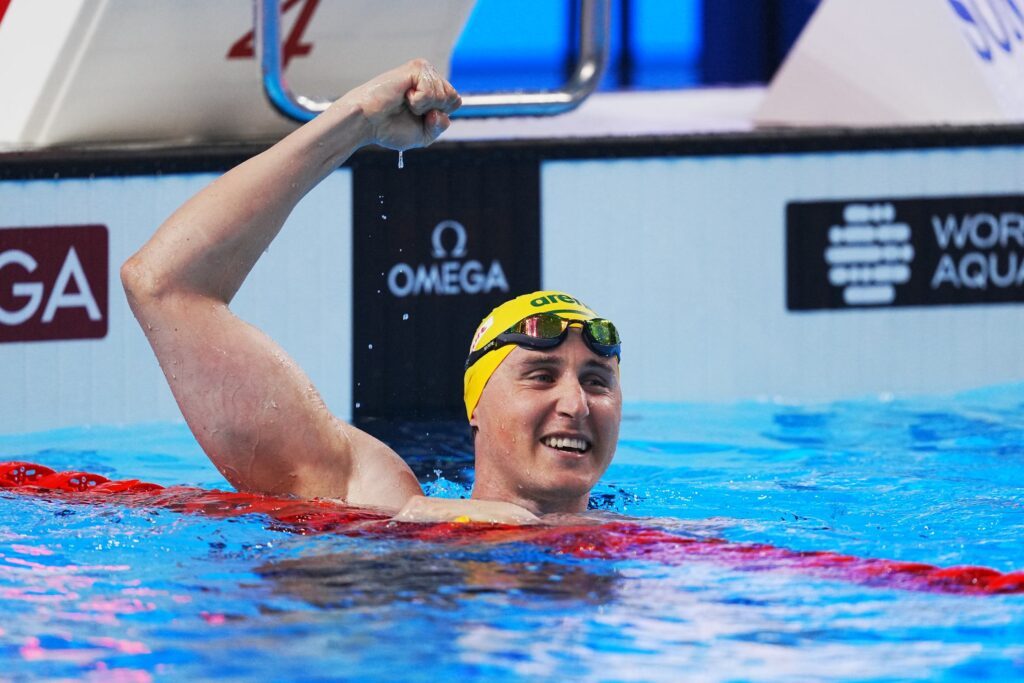 Der schnellste Schwimmer der Welt siegt auch beim Weltcup: Cameron McEvoy