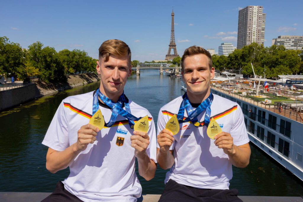 Florian Wellbrock und Moritz Wesemann gehören als mehrfache Europameister natürlich auch zum Olympiakader des DSV