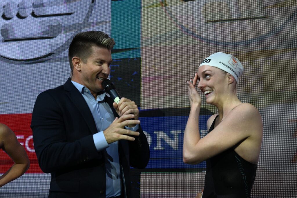 Marrit Steenbergen wird von John mason dieser Tage oft als Siegerin interviewt